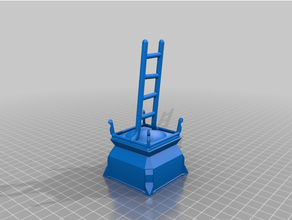 ladder miniature 3d print model - Mito3D
