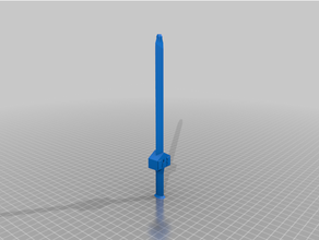 sokka's meteor sword avatar pen sokka 3d print model - Mito3D