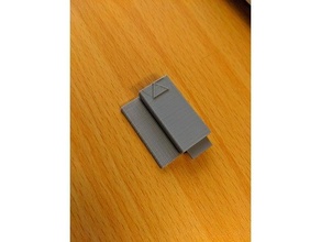 inch hem roller 3d print model - Mito3D