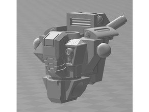 space communist urban battlesuit torso proxy 3d print model - Mito3D