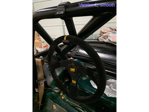 steering wheel hook 175in roll bar 3d print model - Mito3D