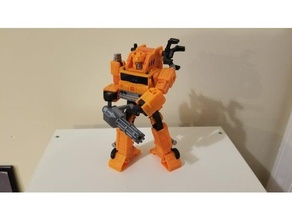 transformers earthrise - bc-101 mini gun transformersearthrise siege 3d print model - Mito3D