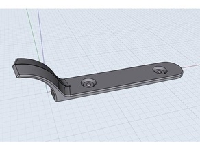 multi purpose gancio corda Conservazione utensili parete appendiabiti montare 3d print model - Mito3D