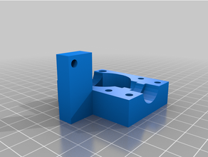 corexy nozzle bracket parts 3d print model - Mito3D
