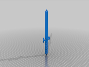 Ejderha kılıç dolma kalem 3d print model - Mito3D