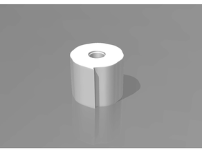 baño papel llavero llaveros 3d print model - Mito3D