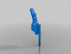 knick's prosthetic finger v355 4 customized 3d print model - Mito3D
