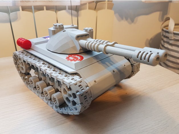 rc Panzer Spielzeug Wagen 3D print model - Mito3D
