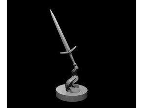 flying sword updated 3d print model - Mito3D