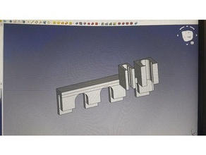 suporte cabo ptfe guia tubo 3d print model - Mito3D