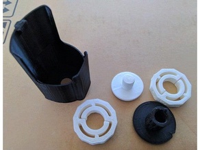 asma inhalador cubierta carcasa funda manual mostrador 3d print model - Mito3D