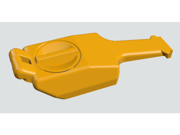 garmin lanyard clip mount gps holder oregon 3D print model - Mito3D