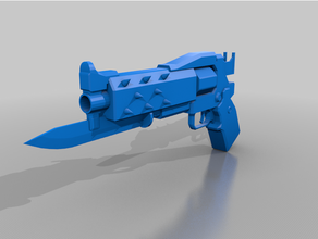 hayatta kalanlar tabanca tnt Kostüm oyunu araları açılmak ateşli silah fo4 kalan 3d print model - Mito3D