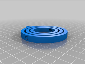personalizado giroscopio llavero 3d print model - Mito3D