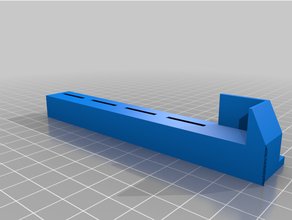 customized structured media center device mounting bracket generator 3d print model - Mito3D