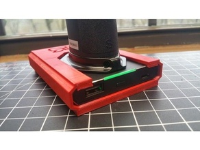 Flysky nobre nb4 bateria manga magnético trenó 3d print model - Mito3D