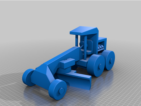 road grader 3d print model - Mito3D