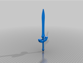 dream sword pen kingdom hearts 3d print model - Mito3D