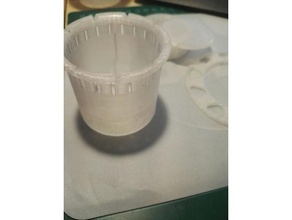 filamento dessecante copo 3dprinting ender 3 umidade pla 3d print model - Mito3D