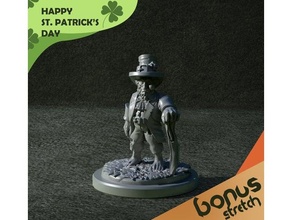 leprechaun boardgames dwarf games kickstarter miniature small stl stpatricks tabletop 3d print model - Mito3D