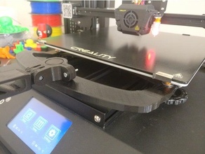 cr 10s Profi full width Bett montieren Kamera cr10s Realität pi Himbeere rpi v2 3d print model - Mito3D