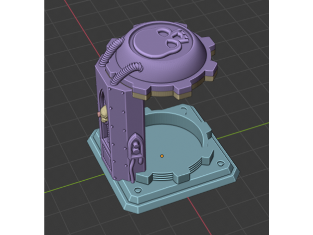 admech Labor vat Kammer Adeptus mechanicus Grimdark Zukunft Miniatur 28mm 32mm mehrteilig streuen Terrain wh40k 3D print model - Mito3D