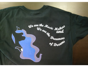 sognante t shirt amicizia Magia mlp pony Principessa luna camicia 3d print model - Mito3D