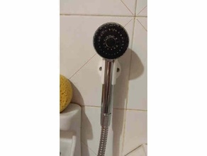 shower head holder bathroom bathtub accessories 3d print model - Mito3D