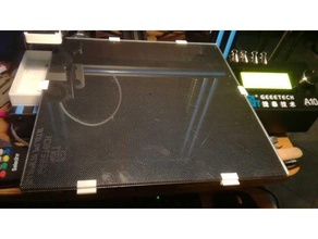 geeetech a10 latch locks glass mollette ferma vetro 3d print model - Mito3D