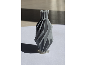 quantum vase 3dprint 3dprintable gravité esquisser low poly réalité virtuelle 3d print model - Mito3D