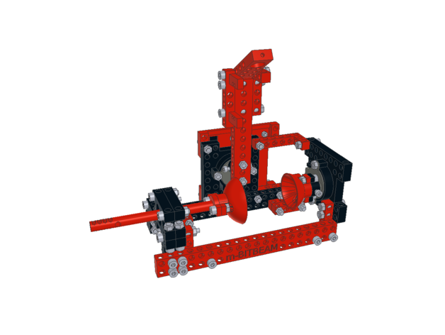 bitbeam eggbot 3D print model - Mito3D