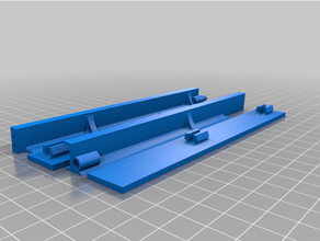 support led rail creality ender 5 light mount 3d print model - Mito3D