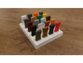 filament sample kit 3d print model - Mito3D