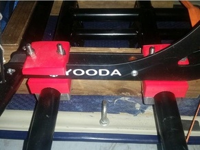 nylon lite trike mounts yooda paramotor frame 3d print model - Mito3D