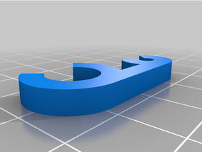customized fishing rod clips v2 3d print model - Mito3D