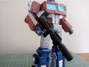 transformers earthrise 5mm compatible ion rifle optimus prime 3d print model - Mito3D