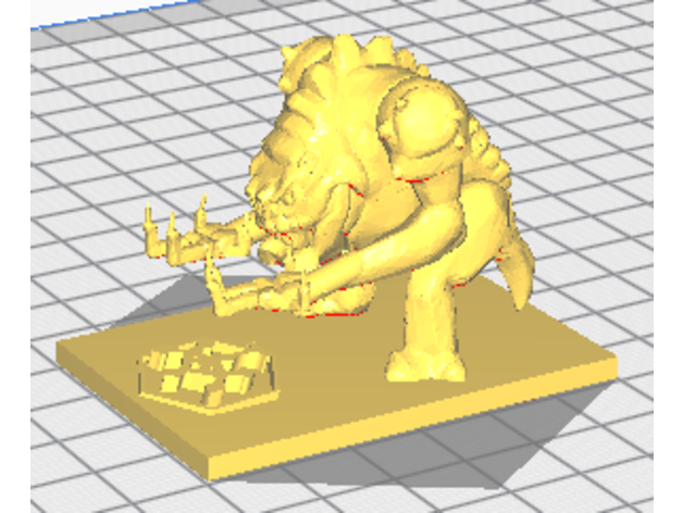 rancor phone ficar pé 3D print model - Mito3D