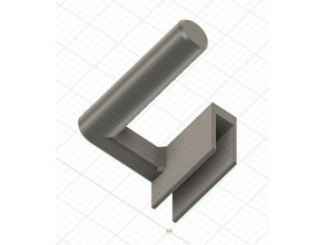 anti covid-19 door opener handle 3d print model - Mito3D