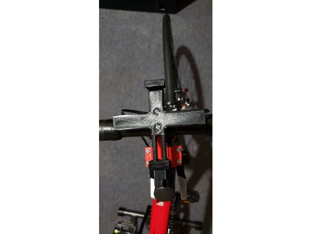 universal bike phone mount bicycle cycling mountainbike mountain holder 3D print model - Mito3D
