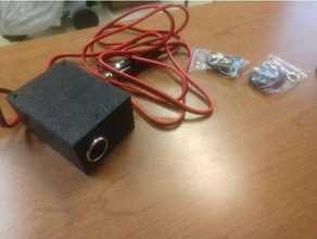 remote control 12v cigarette lighter box 3d print model - Mito3D