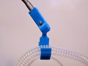 ventilateur circuit soutien bras coronavirus covid 19 santé soucier 3d print model - Mito3D