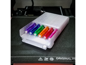 colorato meccanico matita titolare supporto 3d print model - Mito3D