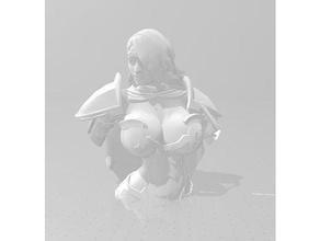 valkyrie bust 3d print model - Mito3D