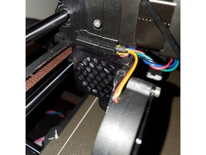 profil 40mm ventilateur garde prusa i3 mk3s 3d print model - Mito3D