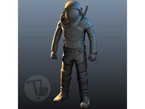 odysseus scout atmospheric suit astronaut column scifi tom bruno author 3d print model - Mito3D