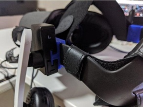 bionique mante psvr casque musique adaptateur oculus quête monter 3d print model - Mito3D
