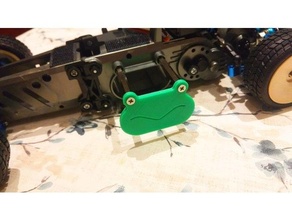 tamiya batterie titulaire soutien grenouille forme m03 rc voiture 3d print model - Mito3D