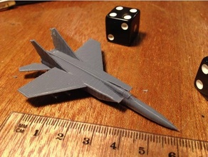 mig 25 murciélago zorro microarmadura 3d print model - Mito3D