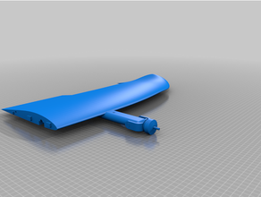 x-uav mini talon - vtol conversion kit 3d print model - Mito3D