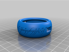 USB Kabel Spule Ring 3d print model - Mito3D